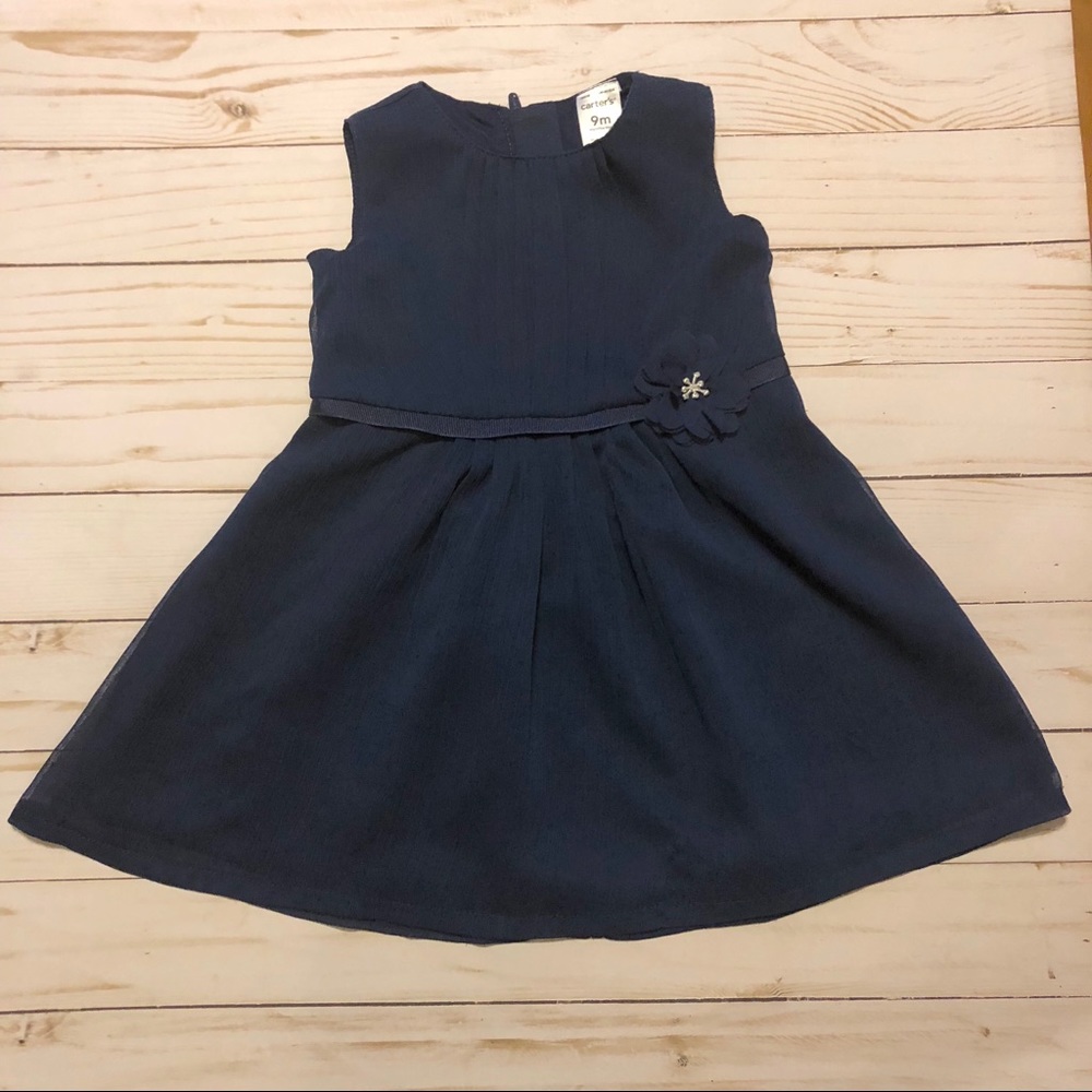Navy blue dress